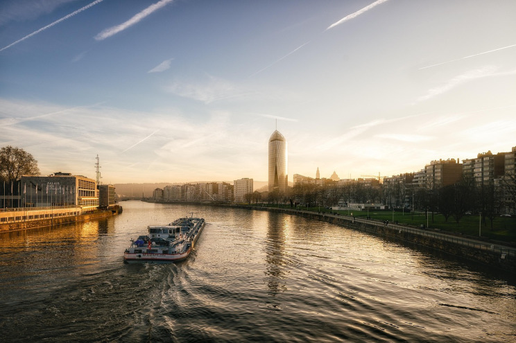 city skyline penthouse